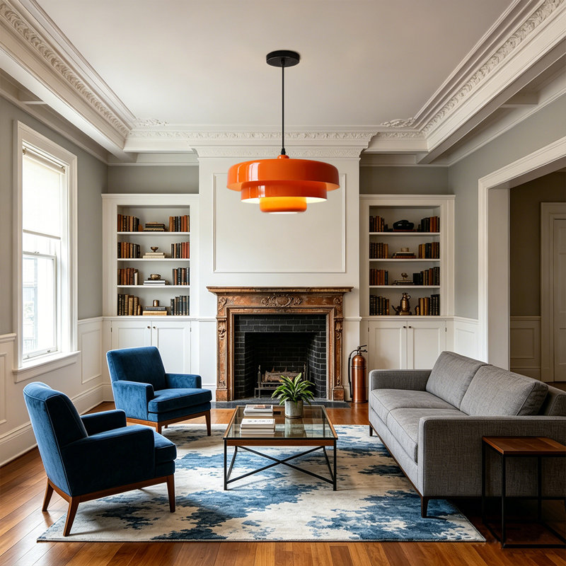 AllModern Mid Century Pendant Lamp 1-Light Ceiling Pendant Light 3